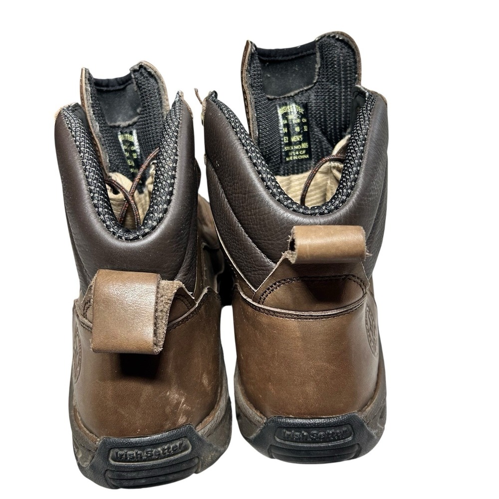 Red Wing Irish Setter 805 Brown Leather Hunt Havoc Boots Men's Size 14 Goretex - Picture 4 of 14
